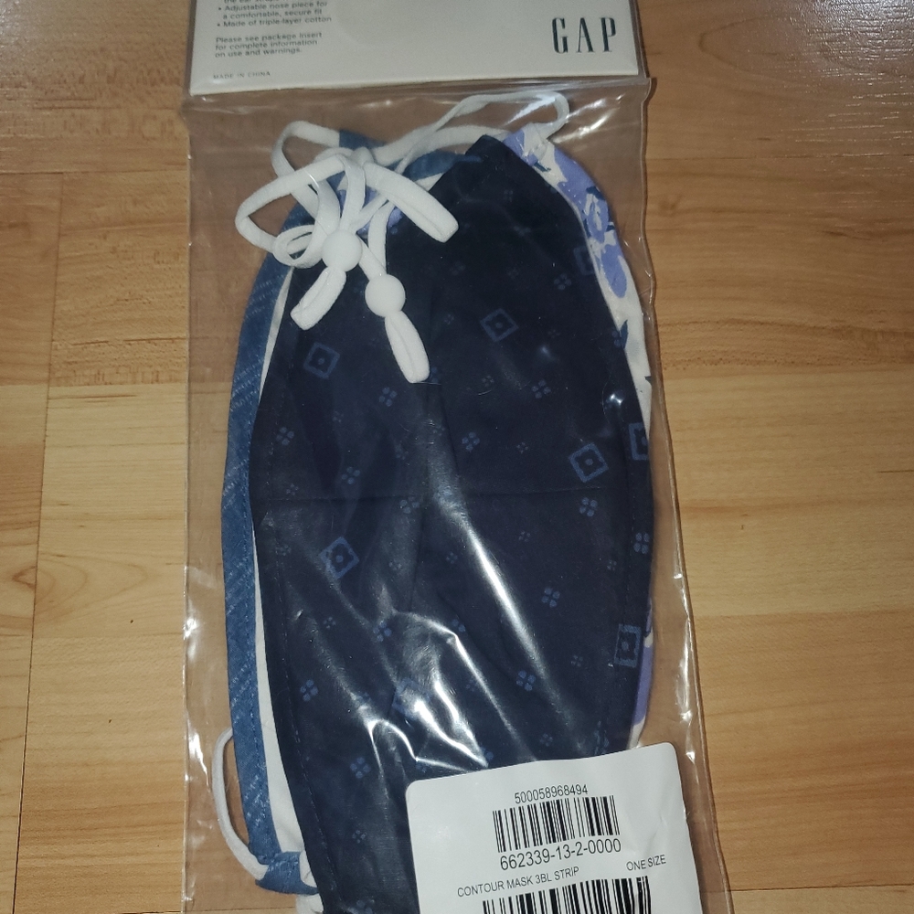 New Gap three masks set